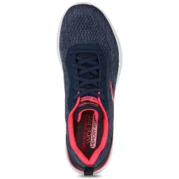 Skechers Women's SKECH-AIR DYNAMIGHT-TOP PRIZE Navy Coral Casual Lace Up Shoe image 4