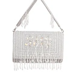 Nicoberry Suede Structured Handheld Bag image 1