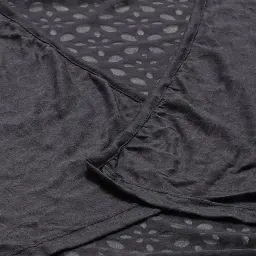 Belle Fille Navy Self Design Shrug image 4