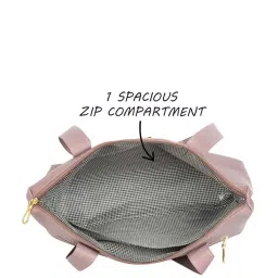 Enoki Purple Solid Medium Shoulder Bag image 4