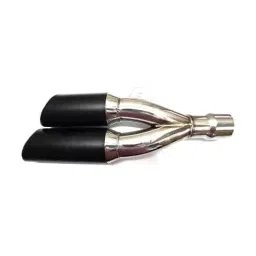 RA Accessories Black & Chrome Dual Outlet Silencer Exhaust for Suzuki GSX R1300 Hayabusa-picture-33