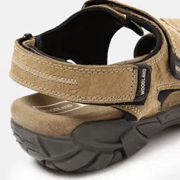Woodland Men Nubuck Leather Comfort Sandals image 4