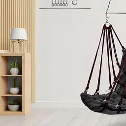 Swingzy Grey Hanging Hammock Swing-image-61