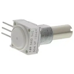 Vishay Panel Mount, Through Hole Rotary Potentiometer 1 W Power 500 kΩ Resistance Pin Terminal, 14910F0GJSX10504KA image 2