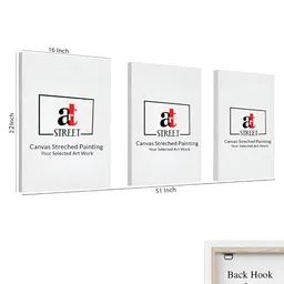 Myntra Elegant Homes Pink & Blue Set of 3 Beautiful Flower & Peacock Bird Wall Art image 5