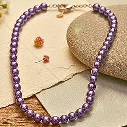 ORANGENYSHA Brass Rhodium-Plated Handcrafted Necklace image 2