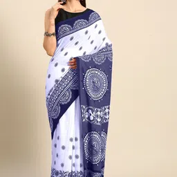 BUTA BUTI Floral Pure Cotton Saree-picture-16