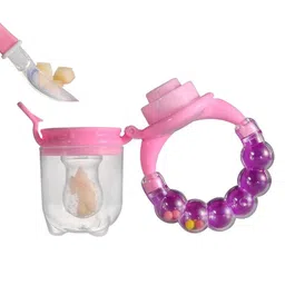 Luvlittle  Fruit And Food Nibbler & Feeder - Pink image 2