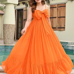 DressBerry Georgette Maxi Dress-picture-27