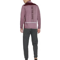 ALCIS Purple Regular Fit Sweatshirt image 5