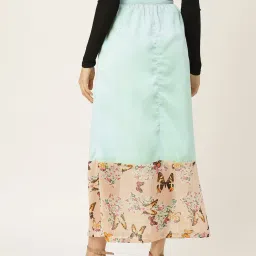 Belle Fille Blue Printed Skirt image 2