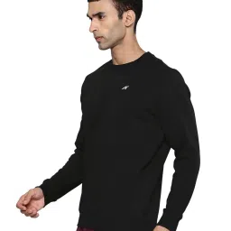 ALCIS Black Regular Fit Sweatshirt image 3