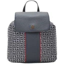 TOMMY HILFIGER Navy CHLOE II Logo Backpack image 1