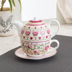 india circus by krsnaa mehta India Circus Multicolor Ceramic Kettle Set - Set of 3-picture-30