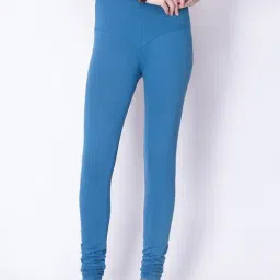 Dollar Missy Blue Cotton Leggings-picture-33