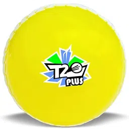 Jaspo Synthetic Rubber T-20 Plus Practice Cricket Ball/Wind Balls 125-130 Gms image 1