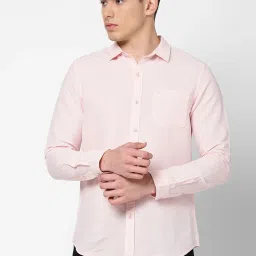 Lee Light Pink Slim Fit Shirt image 1