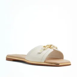 Aldo Women's White Casual Sandals image 1