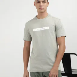 Calvin Klein London Fog Cotton Regular Fit Print T-Shirt image 1