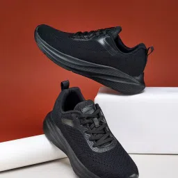 Campus Women's MAXIMUS L-1 Black Running Shoes image 1