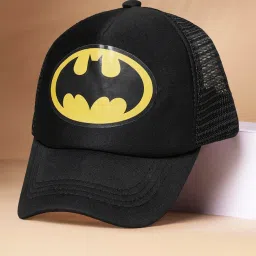 Pantaloons Junior Polyester Black Boys Cap image 1