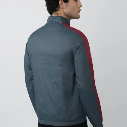 Academy By Van Heusen BlueRegular Fit Printed Jacket image 2