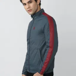 Academy By Van Heusen BlueRegular Fit Printed Jacket image 3