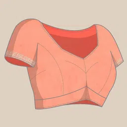 Blissta Pink Silk Woven Saree With Unstitched Blouse image 4