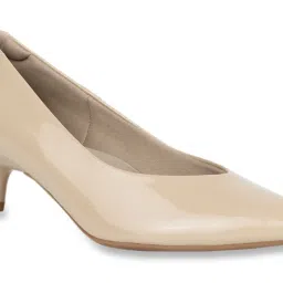 Rocia by Regal Women's Beige Casual Pumps image 4