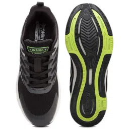 Action Men's Black Running Shoes image 4