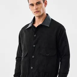 Snitch Men Solid Spread Collar Long Sleeve Tailored Jacket-picture-27