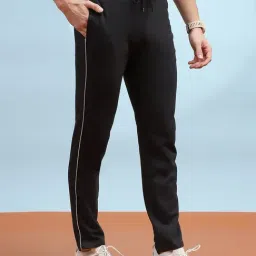 Cloak & Decker by Monte Carlo Black Regular Fit Trackpants image 4