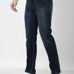 Numero Uno Dark Blue Slim Fit Faded Jeans image 4