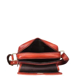 Genwayne Tan Solid Small Cross Body Bag image 4