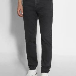 American Eagle Men Grey AirFlex+ Athletic Skinny Jean-picture-32