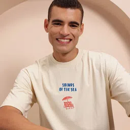 Mast & Harbour Printed Pure Cotton T-shirts-picture-37