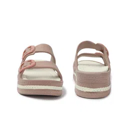 TWO SOFT Women Open Toe Comfort Heel Sandals image 3