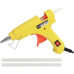 Fadman 20 W Hot Melt Mini Glue Gun with 2 Sticks Standard Temperature Yellow 7 mm Stick Dia., MINIYLO2STICK-picture-38