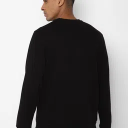 Allen Solly Men Black Printed Sweatshirt image 4