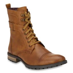 Delize Men's Tan Derby Boots-picture-12