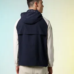 HRX by Hrithik Roshan Colourblocked Hooded Running Sporty Jacket image 3