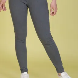 V-Mart Women Regular Fit Mid-Rise Clean Look No Fade Jeans-picture-22