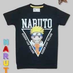 YK X Minute Mirth Boys Naruto Printed Pure Cotton T-shirt-picture-29