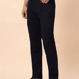 Cantabil Men Comfort Regular Fit Mid-Rise Stretchable Jeans image 4