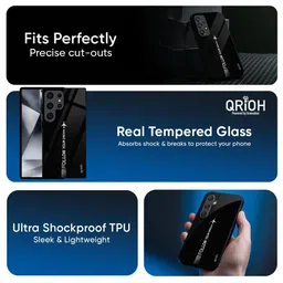 QRIOH Typography Printed Samsung Galaxy S23 Ultra 5G Silicone Back Case image 2