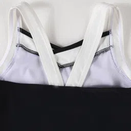 Mark & Mia Sleeveless Frock Swimsuit - Black image 4