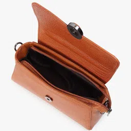 Scrumbler Embellished Leather Structured Handheld Bag image 5