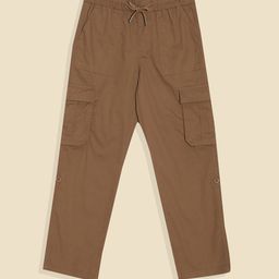 Allen Solly Junior Boys Regular Fit Mid-Rise Trousers-picture-40