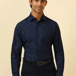 Allen Solly Sport Floral Printed Pure Cotton Formal Shirt-image-75