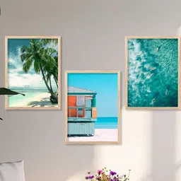 WALLLANE Abstract Wood Wall Art image 2